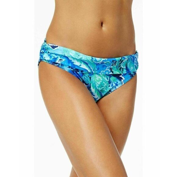 Lauren Ralph Lauren Other - Ralph Lauren Banded HipsterBlue Green  Bikini Swim Bottoms 16‎